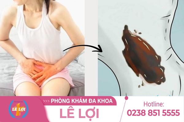 Kinh nguyệt màu nâu có sao không?