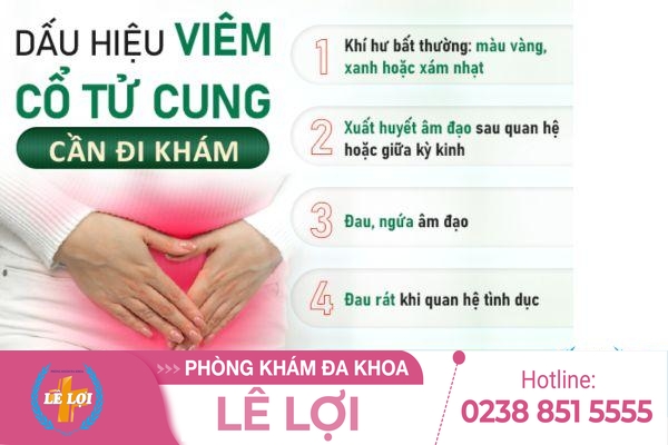 Những nguyên nhân gây viêm cổ tử cung